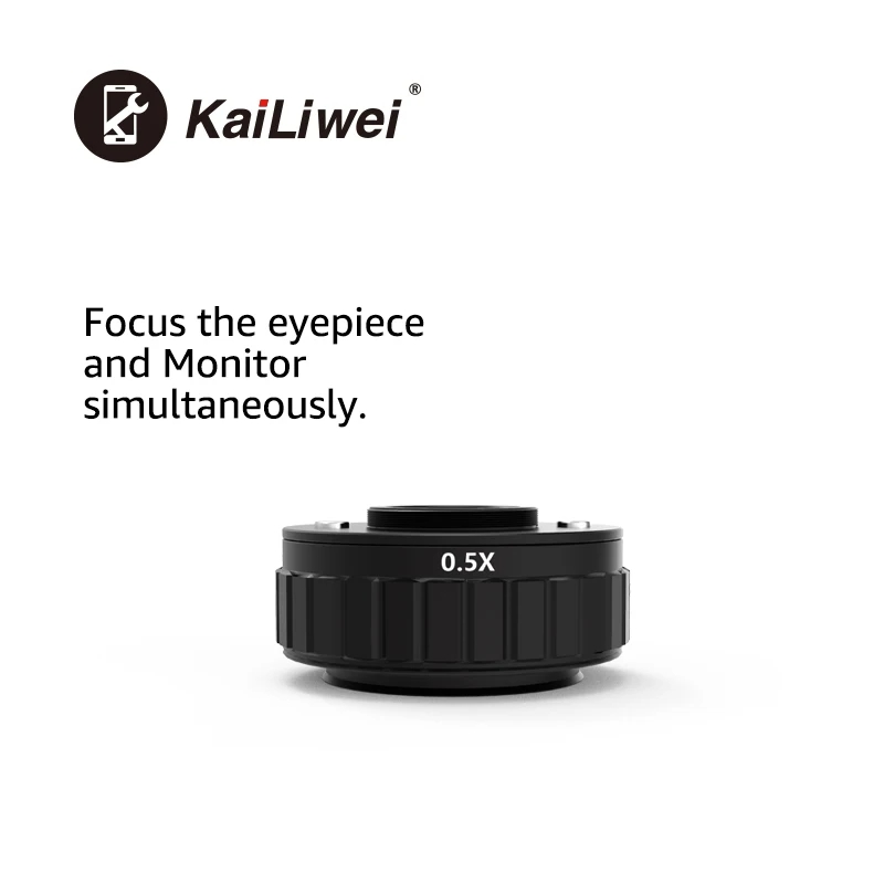 Imagem -04 - Microscópio Binocular Estéreo Microscópio Trizoom Vidro Auxiliar Estilo Novo Rf4 2x 0.3x 0.5ctv
