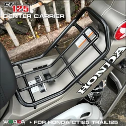 CT125 Center Carrier per Honda Hunter Cub CT125 Trail 125 2020 2021 2023 Center Rack Carrier griglia per bagagli Porte-rack JA55 JA65