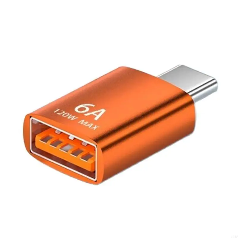 462E Type to USB Adapter with 10Gbps Transfer Speed Pocket Size for smooth Use