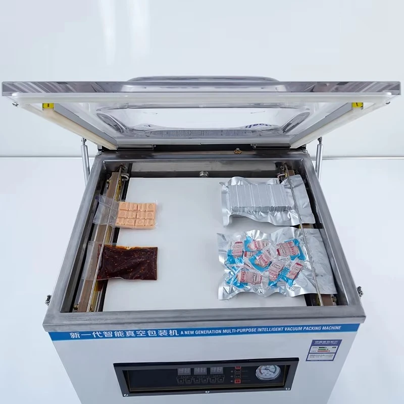 Excelente Máquina Selladora al Vacío para el Hogar, Empacadora Automática de Alimentos, Embutidos, Carne, Arroz Comercial