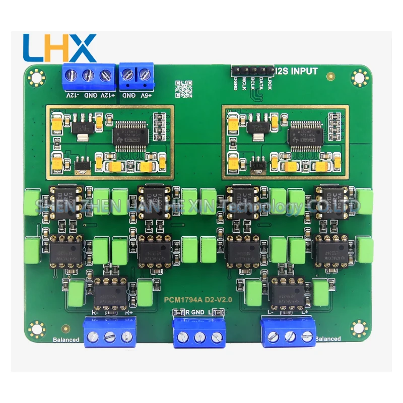 

Y3 Parallel Dual PCM1794A Decoding Board DAC Gold Plated HiFi Hi-Fi Hi-Fi 24-bit 192kHz