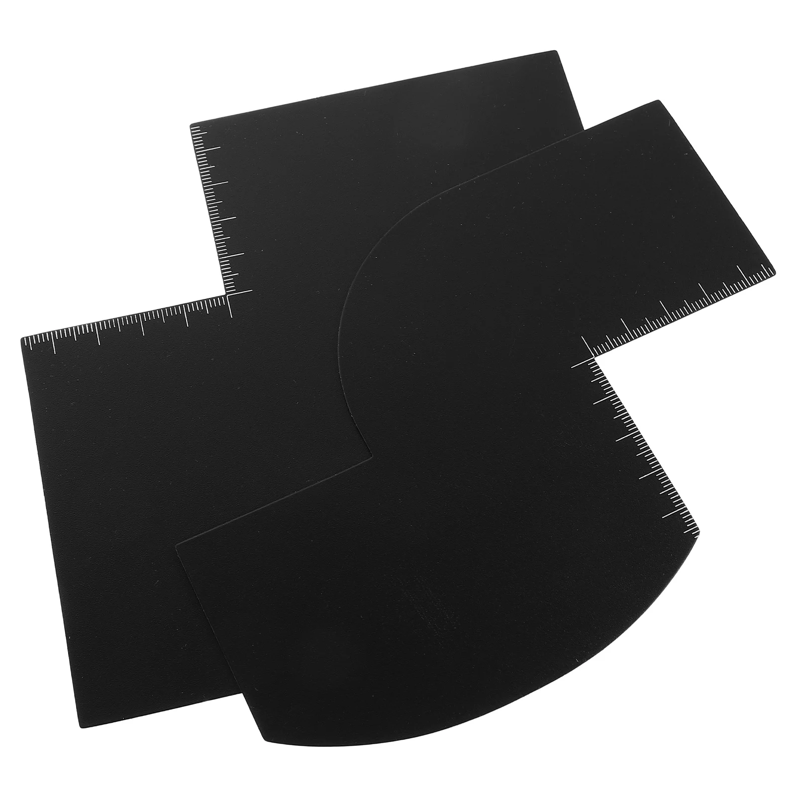 

2 Pcs Hairdressing Tool Beard Template for Men Styling Guide Barber Line up Shaping Pp Cards Man