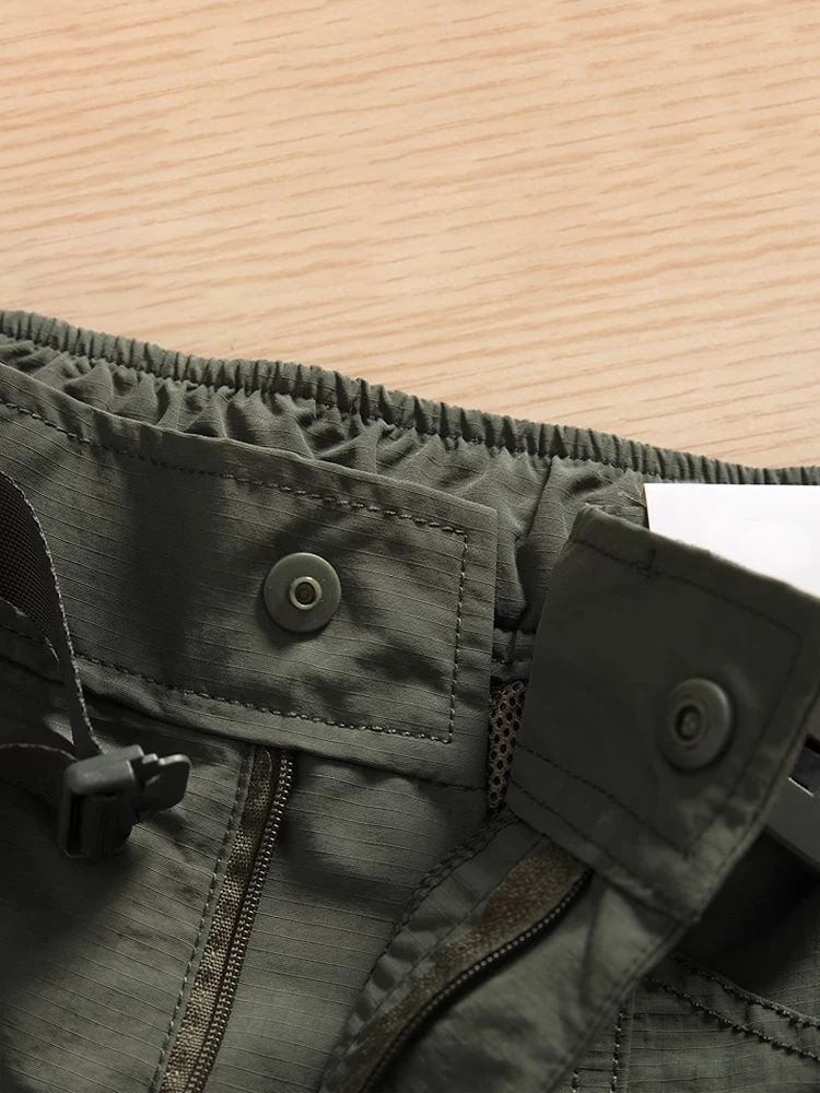 

Спорт на открытом воздухе Qui Dry Спецодежда orts Мужские летние новые трендовые повседневные брюки «пять четвертей» Свободный крой Удобные дышащие