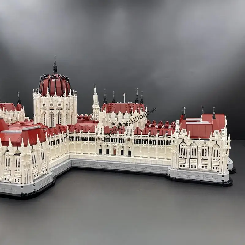 جديد 19120 قطعة مدينة الساخن بيع عرض الشارع Moc بودابست البرلمان نموذج لتقوم بها بنفسك الأفكار الإبداعية لعبة طفل التجمع لغز هدية عيد ميلاد