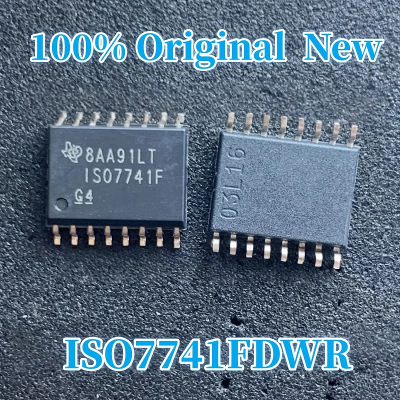 10-個-iso7741fdwr-iso7741f-本物の新品オリジナル
