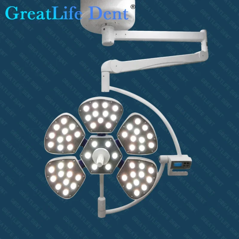 GreatLife Dent 65w 61 OSRAM Led bulbs Pet Surgery Dental Shadowless Ceiling Wall-Mounted Surgical Exam Dental Cold Lamp Light