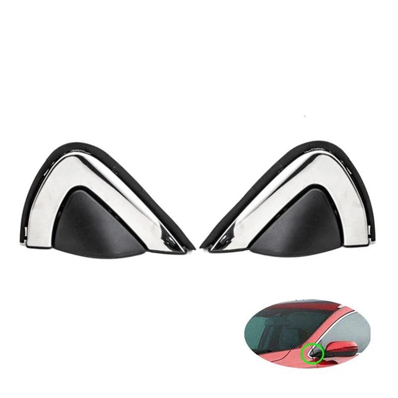 Super Sale For Honda CRV 2017-2020 Car Rearview Mirror Side Corner Triangle Plates Trim 75495-RLA-A01 75490-RLA-A01