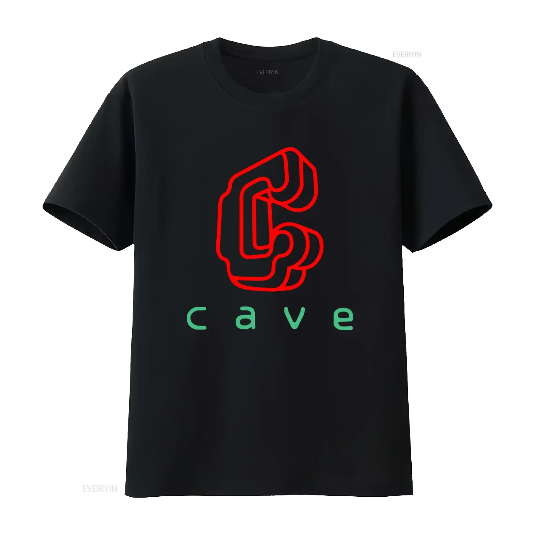 Cave Shmup Arcade Logo T shirt for Retro Gaming Style vintage Washed designer clothes graphic Casual Top For Everyday Wear Soft