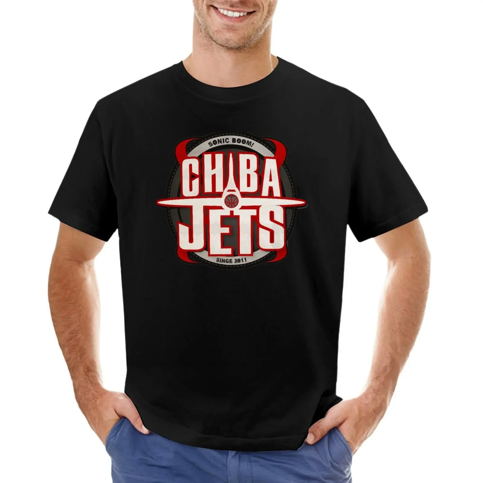 Chiba Jets T-Shirt cute clothes essential t shirt sports fans anime figures men tshirt