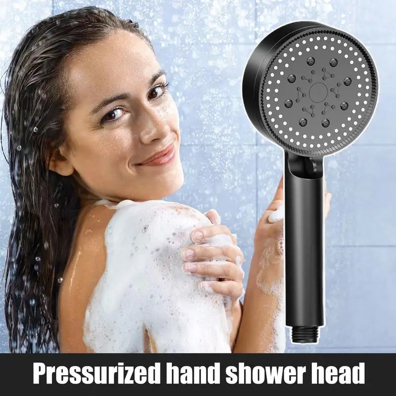 

Ручная насадка для душа Ручные насадки для душа Высокое давление с защитой от засорения Мощный спрей 5 режимов Регулируемая экономия воды Ванная комната