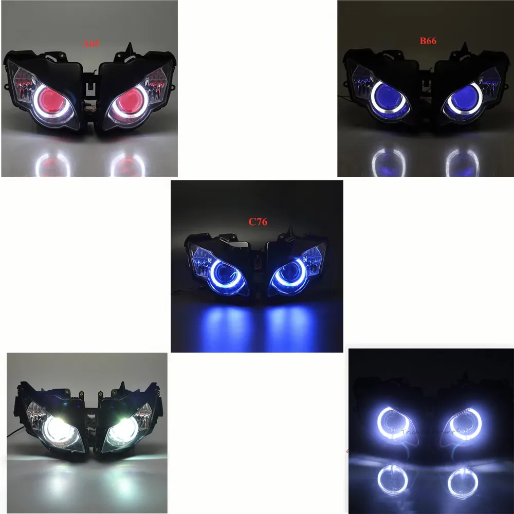 

Передняя светодиодная фара мотоцикла на заказ HID дальнего/ближнего света в сборе для Honda CBR1000RR 1000RR 2008-2016