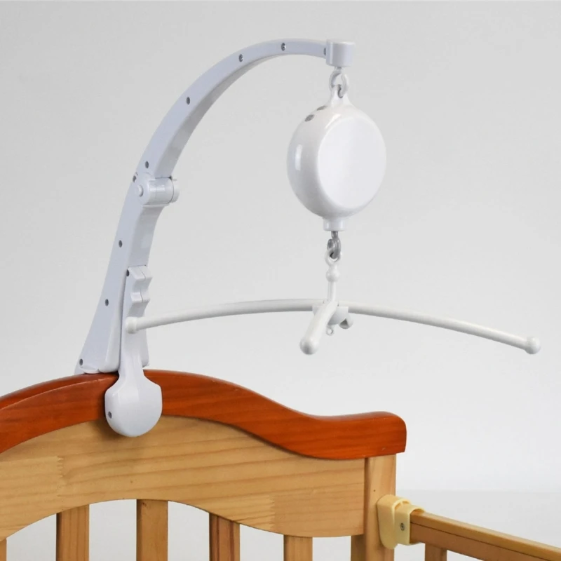 Mobiele houder voor babybedje Houder voor babybedjes met afneembare mobiele wiegarm