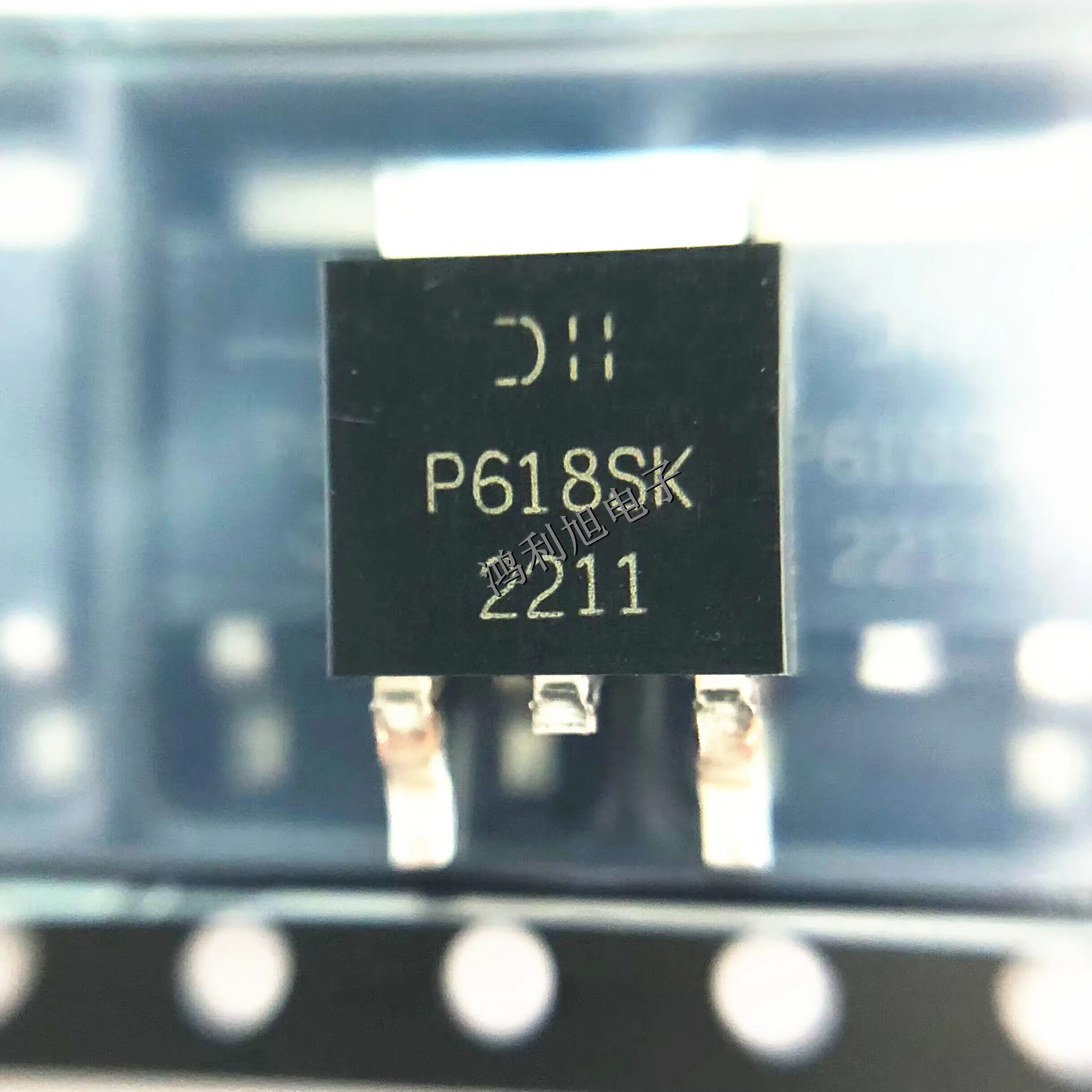 20pcs/Lot DMP6180SK3-13 TO-252-3 MARKING;P618SK MOSFET 60V 14A P-Channel 110mOhms Operating Temperature:- 55 C-+ 150 C