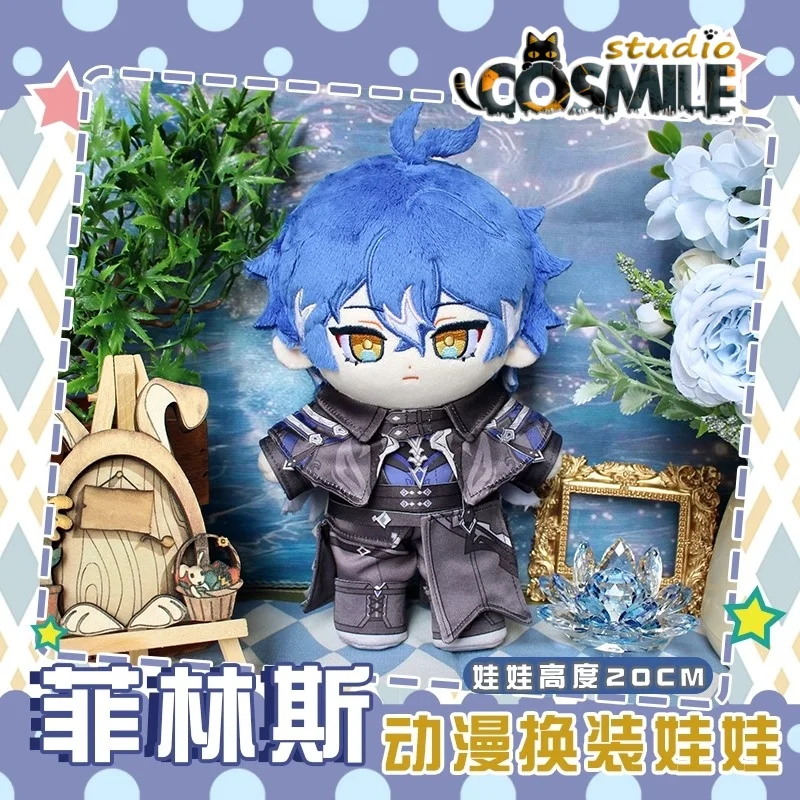 

Flins Genshin Impact げんしん Kyryll Chudomirovich Flins Stuffed Plushie 20cm Plush Doll Toy Body Clothes Clothing KM