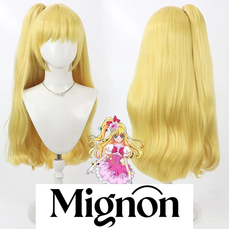 

Maho Girls PreCure! Парик для косплея Asahina Mirai съемный подарок на Хэллоуин