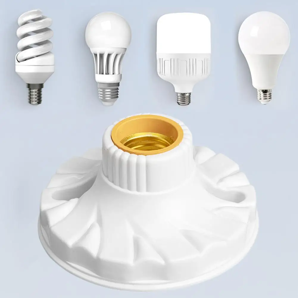 250V E27 Lamp Holder Socket Ceiling Mounted, Bakelite Porcelain Base, Screw Edison Bulb Socket, for Home Project Use T3Y4