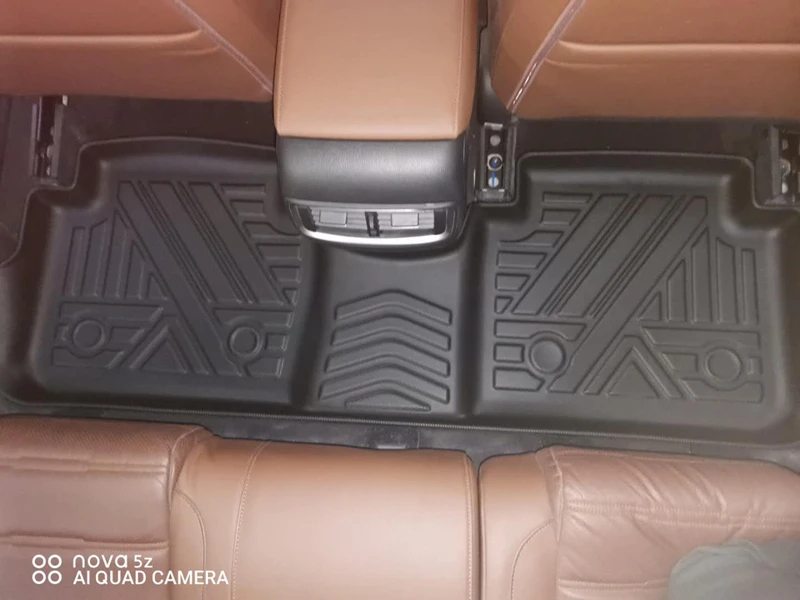 Use for Honda CRV car carpet Honda CRV car floor mats CRV trunk mat Full Set Trim to Fit For Honda CRV waterproof floor mats