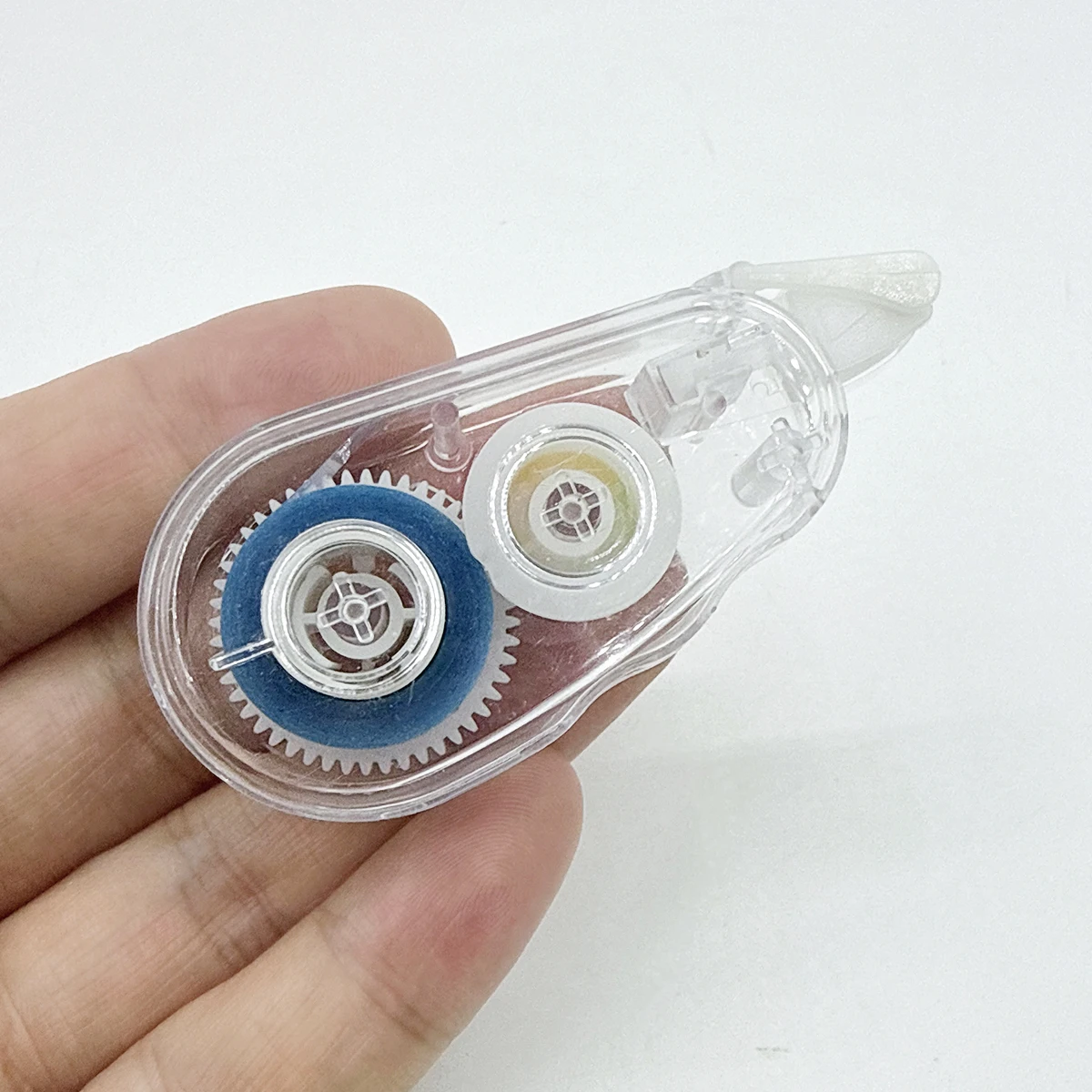 Mini cinta adhesiva de doble cara, pegamento japonés, revestimiento de puntos, desechable para planificador Dokibook, accesorios, herramienta de bricolaje, 1 ud.