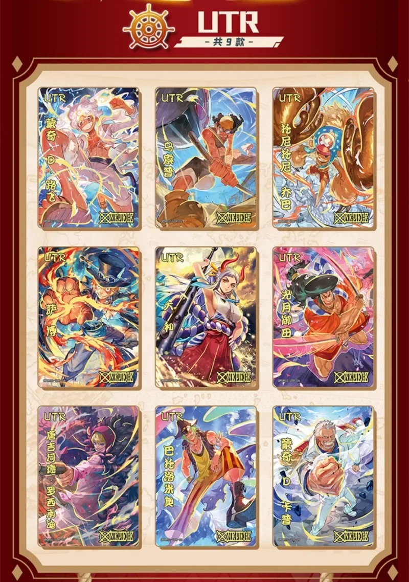 New Anime One Piece Cards Nami Luffy Zoro Shanks SR SSR Collection Card Rare Trading Battle Box Card Game Collectibles Gift Toy