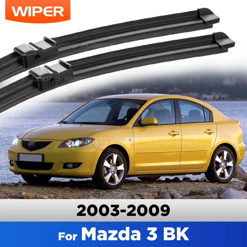 

Тихие и всесезонные щетки переднего стеклоочистителя для Mazda 3 BK 2003-2009 2004 2005 2006 2007 CREATROAD, дворники 21 "19"