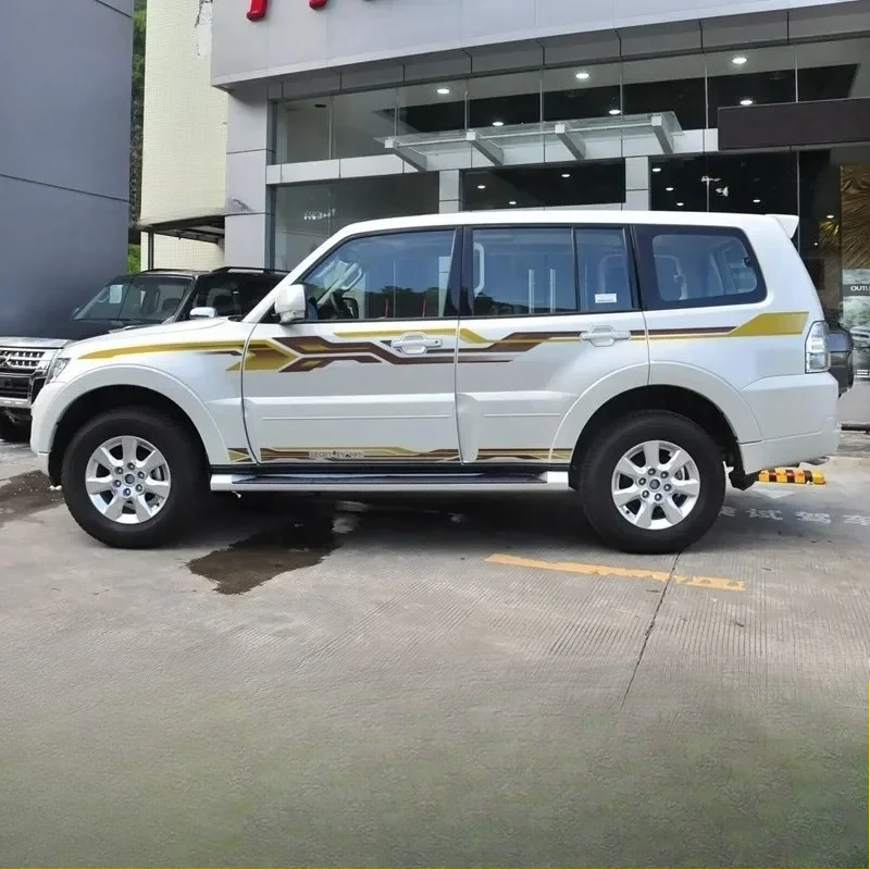 

Car Body Side Vinyl Stickers customization modification sports Decals FOR Mitsubishi Pajero V97 V93 V73