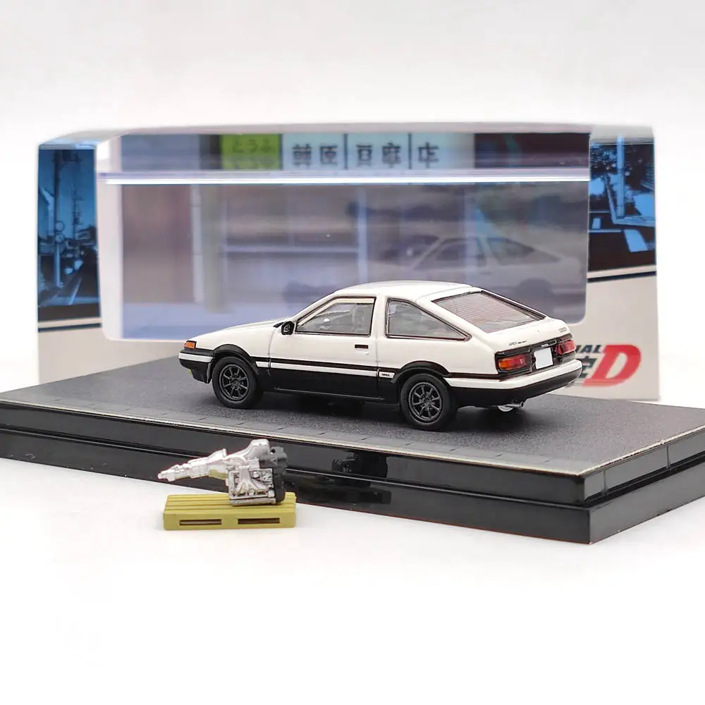 Hobby Japan 1:64 Initial D series AE86 GT APEX alloy car model collectible display ornaments