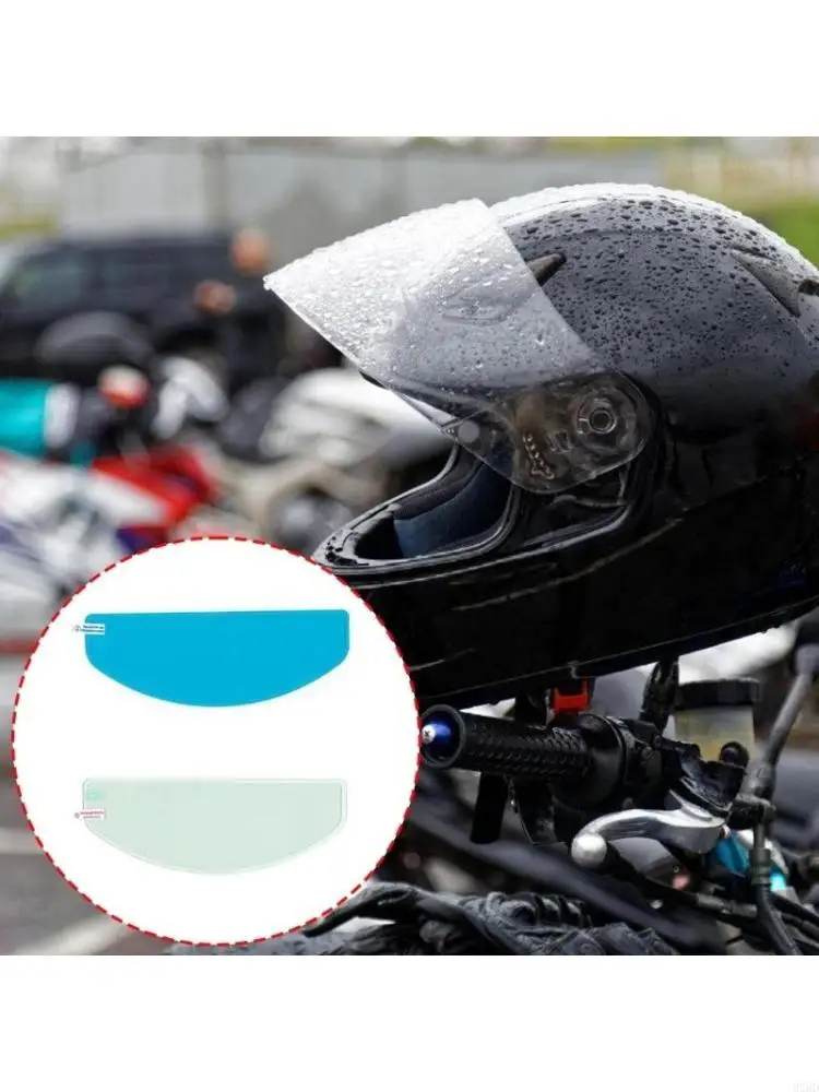 

Мотоциклетные шлемы дождь и защита от тумана пленка, устойчивые к туманам, обложки аксессуаров мотоциклов обновления для