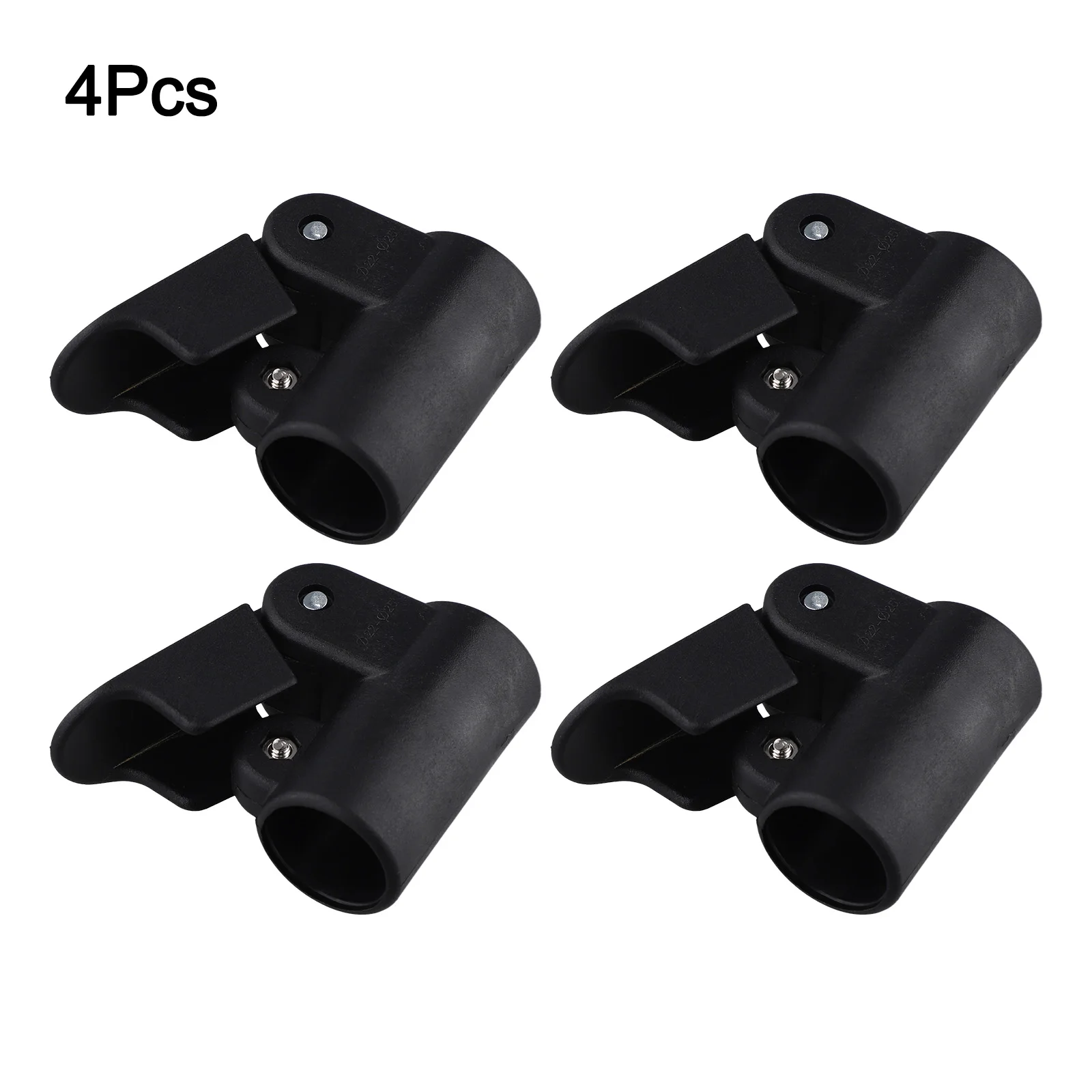 4pcs/set Clamp Plastic Tent Clamp Fastener Adjustable For 22-25mm Poles For Canopy Caravan Awning Annexe Poles Accessories 2025