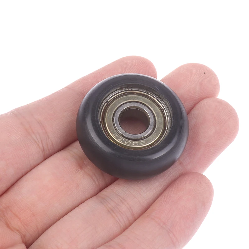 Hot Sale 1PC 608 ZZ 8*32*12mm 608ZZ Package Plastic Nylon Wrap POM Line Wire Rope Bearing Pulley Plastic Wheel