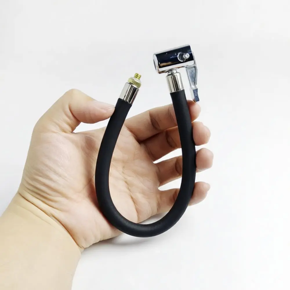 Durable Air Hose For Inflator M6 Thread M8 Rubber Pipe Portable Tire Pump Extension Accessory For Bike Moto