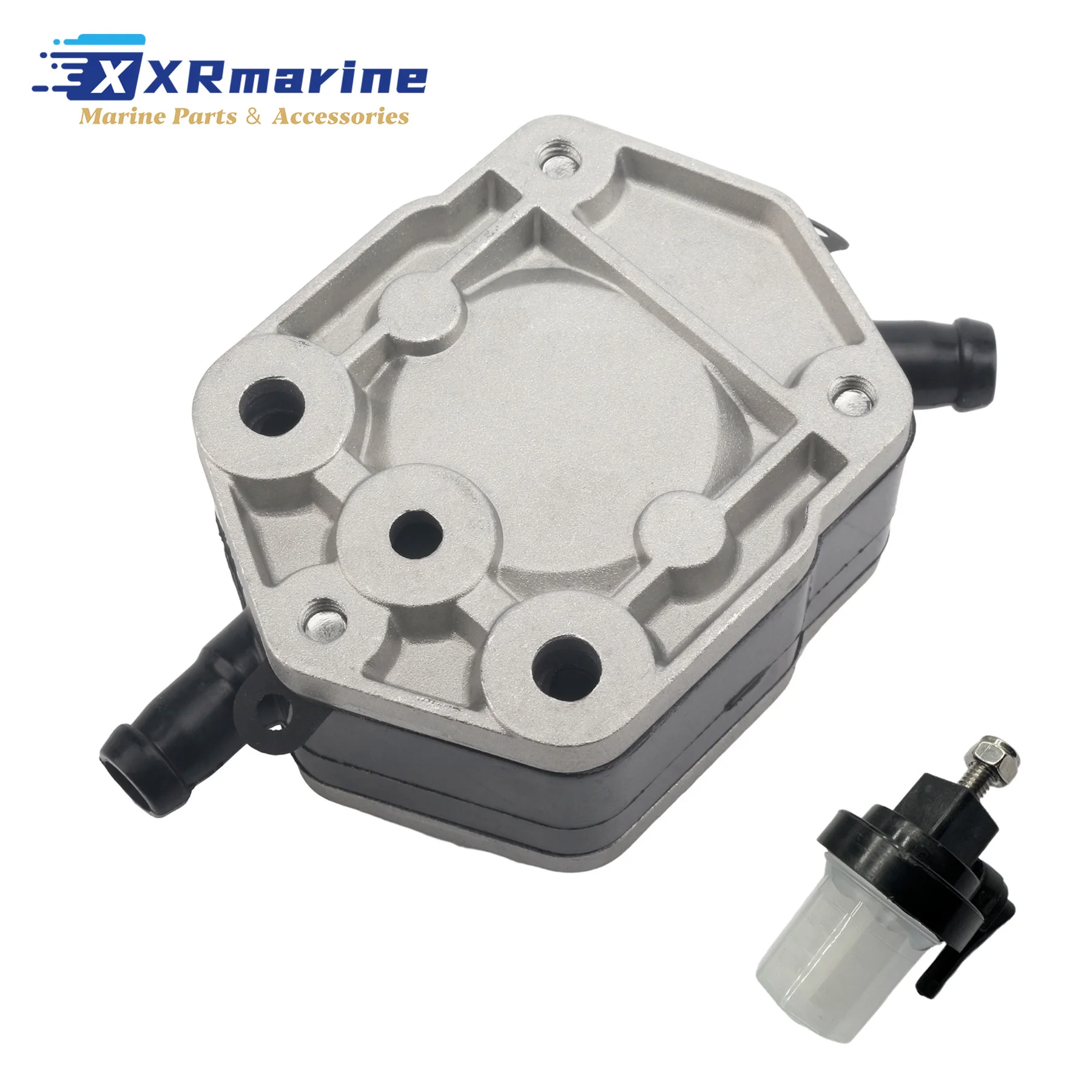 

Outboard Fuel Pump 3C7-04000-1 with Fuel Filter 3C7-02230-0 Fits for Tohatsu Nissan 2 Stroke 120HP 140HP Marine Engine 3C7040001