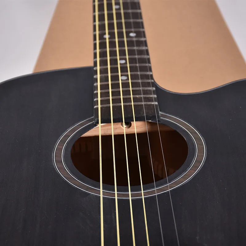 Guitarist 40 41 Inch EQ Electric Acoustic Guitar Nanyang Wood Matte Finish Rosewood Fingerboard Guitarra With Guitar Strings
