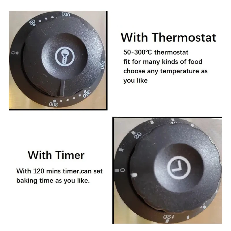 معدات تقديم الطعام في المطبخ، فرن خبز كهربائي للاستخدام التجاري، فرن خبز سطح الخبز