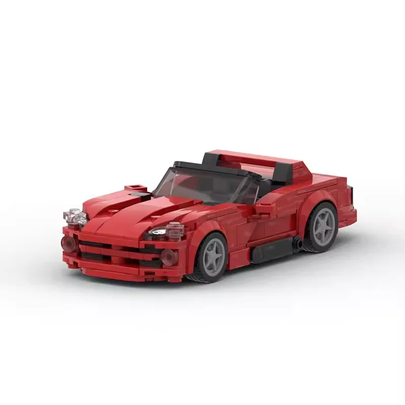 MOC Speed Champions 1992 Dodges Viper RT10 Sportscar Model Building Blocks Technology Bricks Creative Assembly Kids Toys Gifts