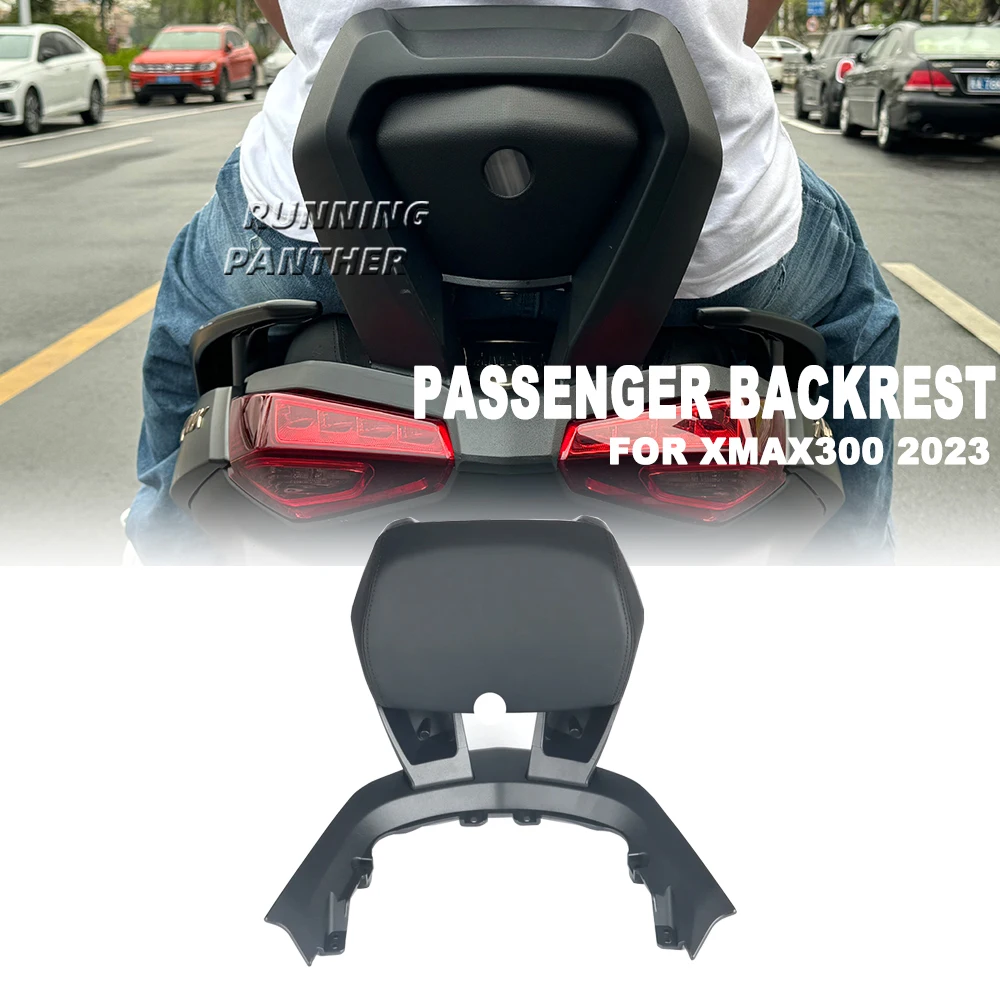 

For Yamaha X-max XMAX 300 Xmax300 2023 Motorcycle Rear Passenger Seat Tailstock Backrest Back Rest Cushion Pad