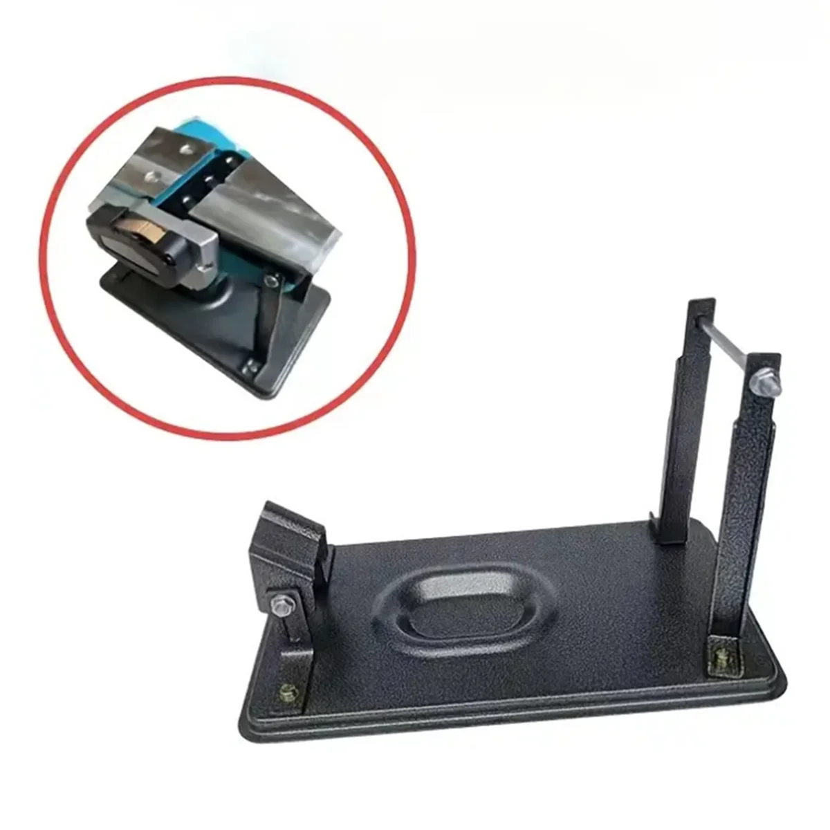 AA98 전기 대패 반전 브래킷 목공 역방향 장착 스탠드 목수 전동 공구 용 고정 베이스