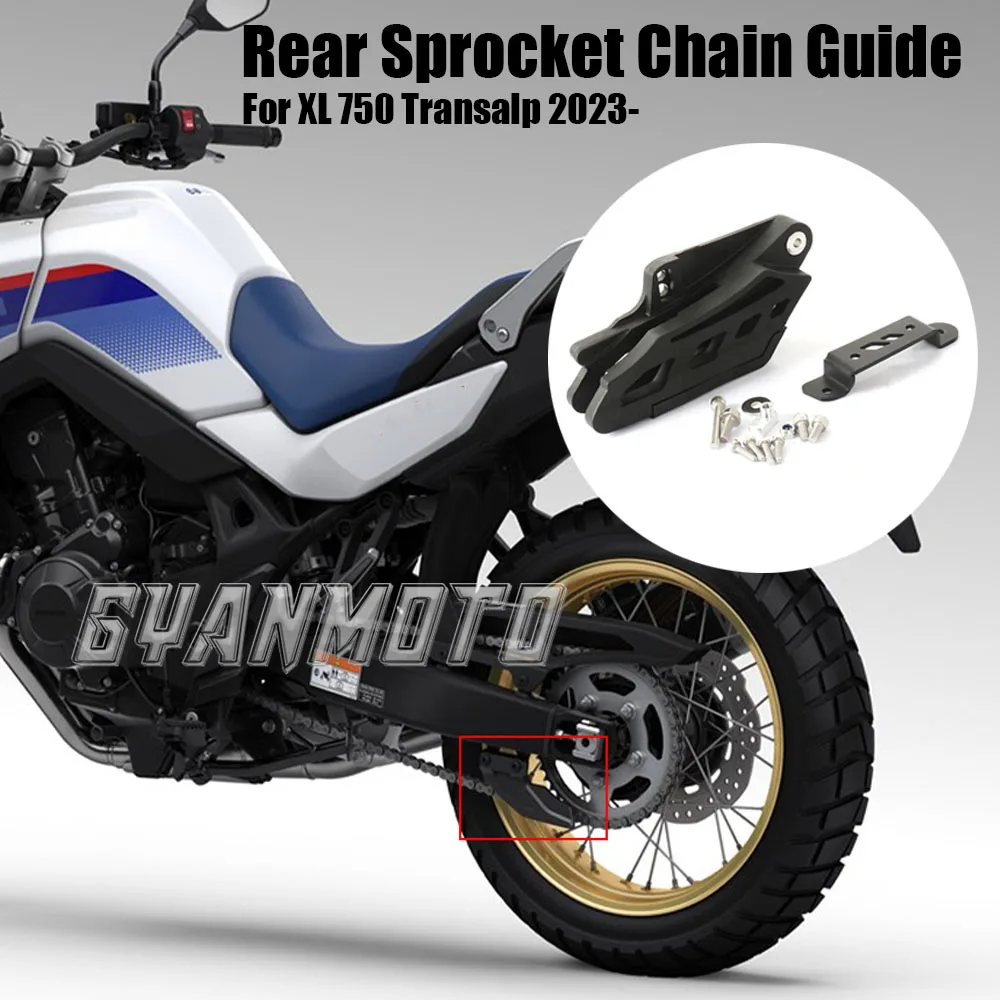 

For Honda XL750 Transalp XL 750 TRANSALP 2023 2024 Motorcycle Accessories Chain Guide Slider Cover Swingarm Protective