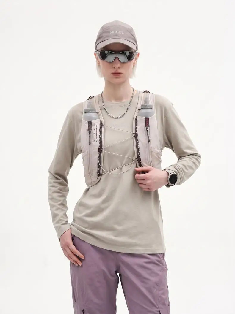 Herren Outdoor Bergstil Langarm-T-Shirt – Reflektierendes Stretch-Wanderoberteil, Leichtes Atmungsaktives Bedrucktes T-Shirt für den Herbst – Detail 11