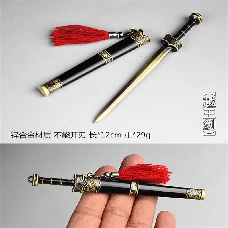 1/12 Soldier Doll Scene armi fredde In miniatura Yue King Sword Model Toy Fit 6 ''Action Figure Body In Stock