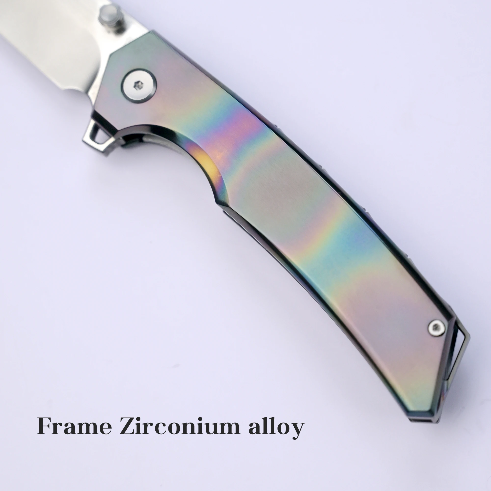 INFINITE Wenyao High-End-Klappmesser M390 Klinge Zirkoniumlegierung Griff Outdoor Taschenmesser EDC Werkzeug Obstmesser Taschenmesser