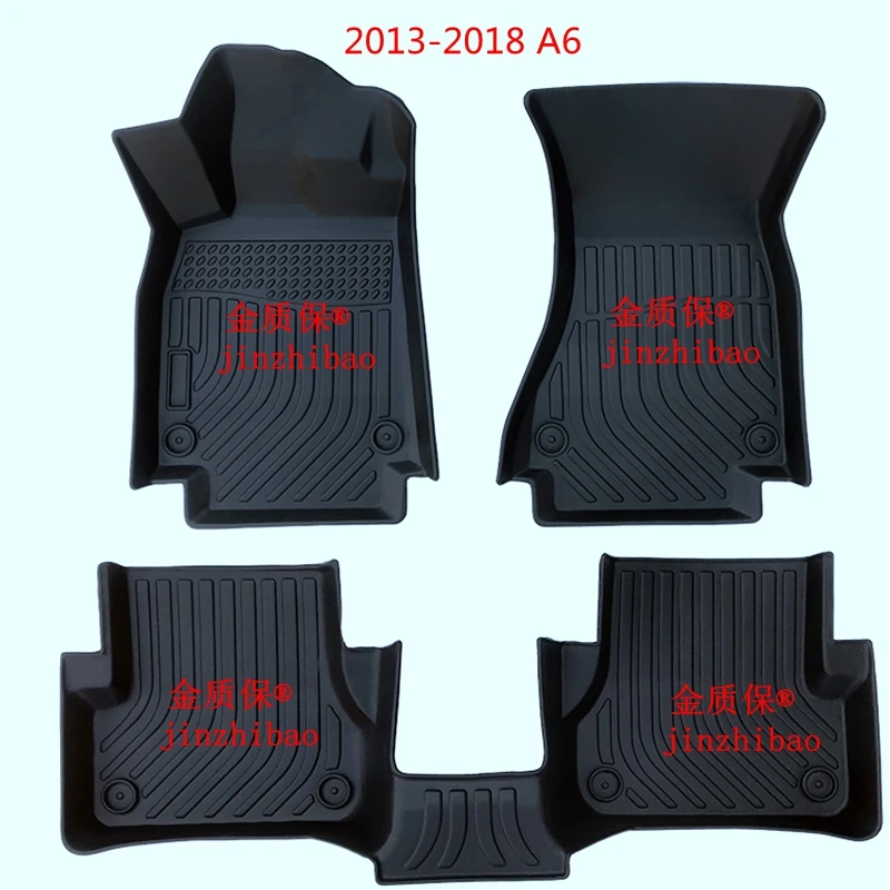 Use for 2012-2018 Audi C7 S6 A6 allroad avant car carpet Fit For Audi A6 RS6 waterproof mats A6 allroad avant S6 car floor mats