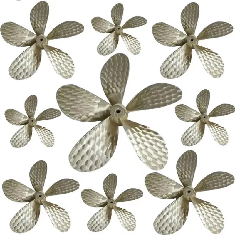 

Polishing Marine Copper 38 Inches 5 Blade Small Ship Marine Propeller with Shaft Set