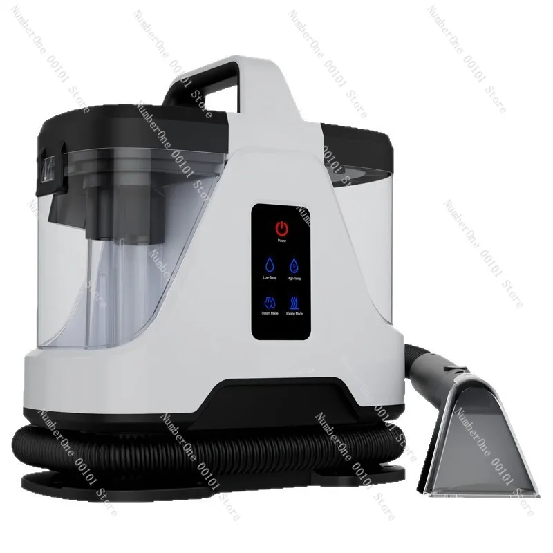 Powerful Home Fabric Cleaning Machine High Pressure Steam Carpet Curtain Sofa Upholstery Washer Vacuum Extraction All in One