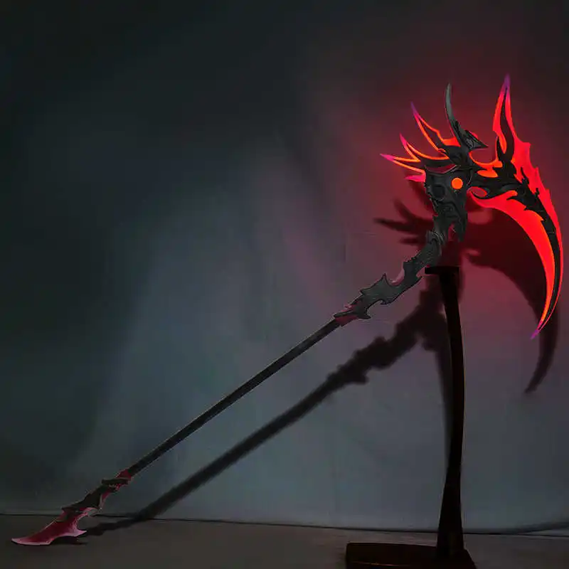 Game Naraka: Bladepoint Ji Yingying Cosplay Luminous sickle Halloween ComicCon Party Costume Props
