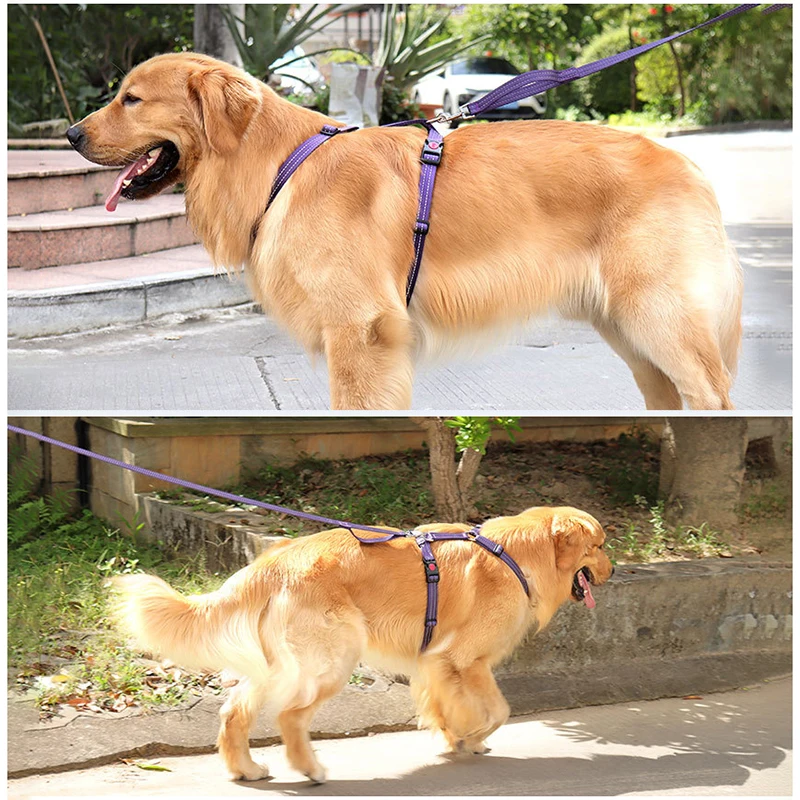 

Anti-escape H-typed Nylon Dog Harness Comfortable Adjustable Washable Outdoor Walking Dog Chest Strap Mascotas Perros Accesorios