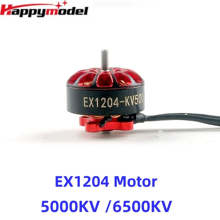 Happymodel EX1204 1204 5000KV 2-4S 6500KV 2-3S Motore Brushless Albero da 1,5 mm per FPV Racing Drone Stuzzicadenti da 3 pollici