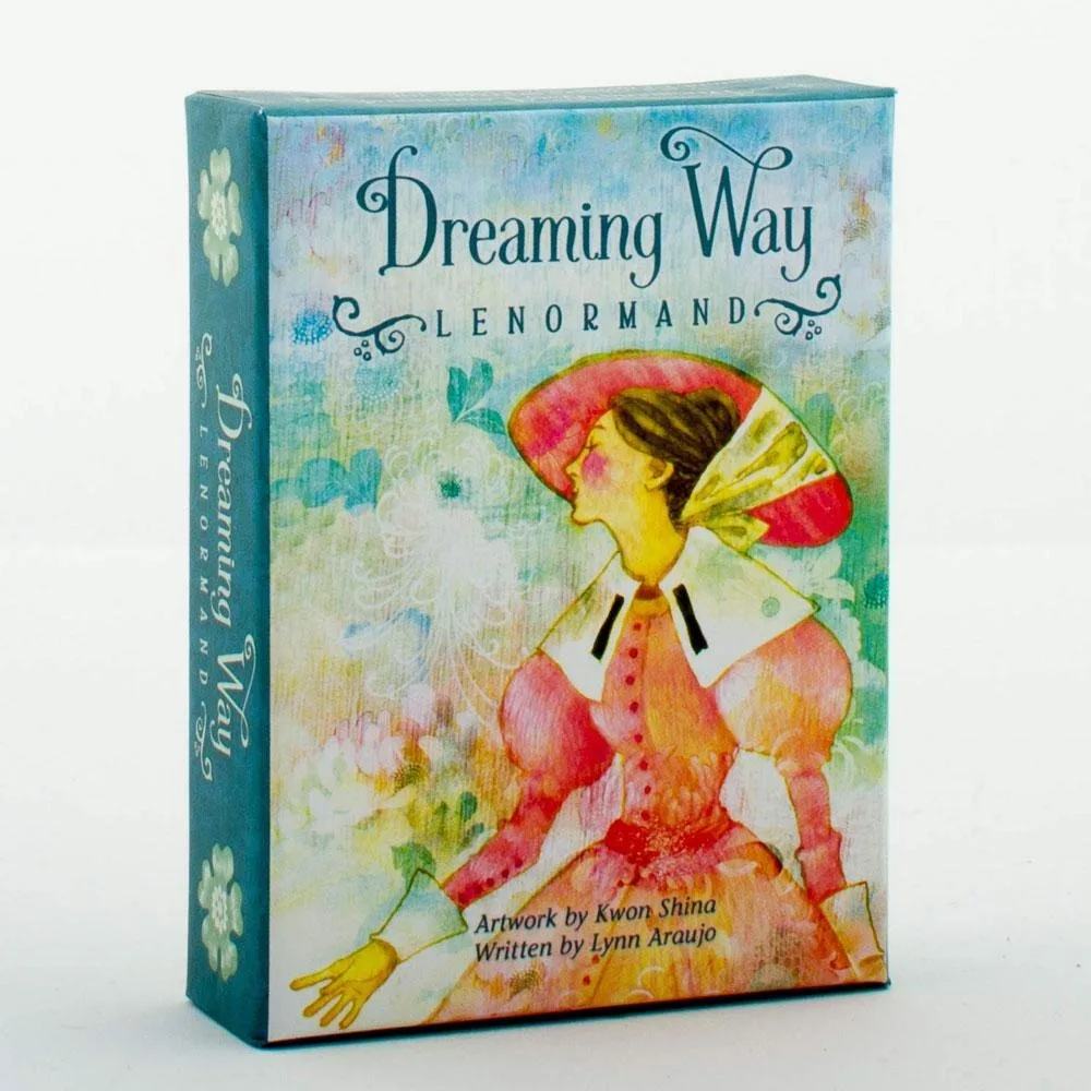 Dreaming Way Lenormand Oracle Deck juego de mesa de guía, tabla de adivinación del destino mágico