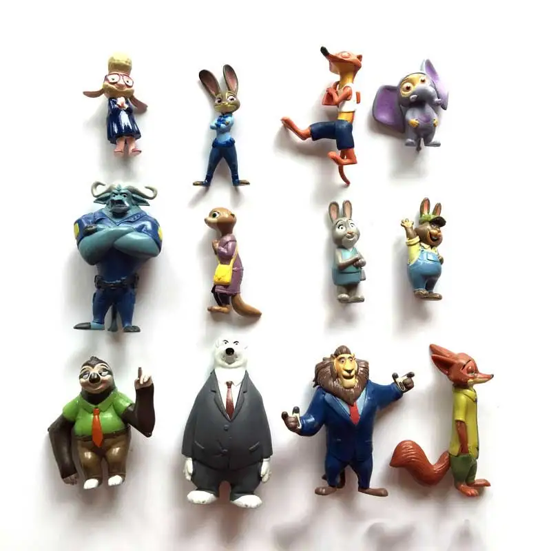 Zootopia Judy Hopps Party Dolls Toys Dashboard Decorations Room Decorations Gifts Car Decorations