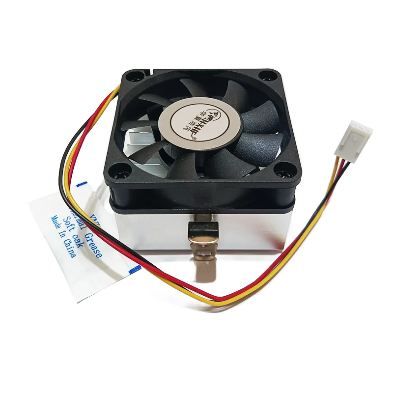 Wentylator CPU do gniazda 370, radiator CPU z obsługą LGA 370, chłodzenie do kasy, wentylator 6015, mini wentylator 6cm.