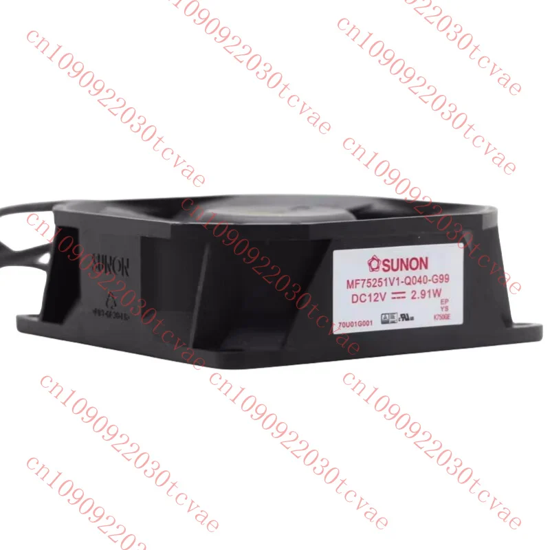 

For Sunon MF75251V1-Q000-G99 DC12V 2.91W 75*75*25MM 3-Wire Square Cooling Fan